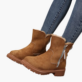 Matilda | Women's Warm Lined Winter Ankle Boots – With Profile Sole