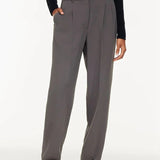 Kate | Women's High Waisted Wide Leg Trousers – With Practical Pockets