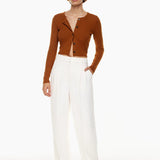 Kate | Women's High Waisted Wide Leg Trousers – With Practical Pockets