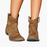 Willow | Women's Western Style Ankle Boots – Modern Cowboy Look