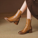 Charlotte | Women's Heeled Ankle Boots – Elegant Office & Everyday Comfort