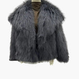 Eliza | Women's Elegant Faux Fur Jacket – Stylish Occasion Winter Coat