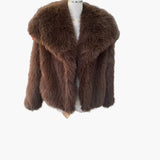 Eliza | Women's Elegant Faux Fur Jacket – Stylish Occasion Winter Coat