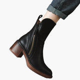 Charlotte | Women's Heeled Ankle Boots – Elegant Office & Everyday Comfort