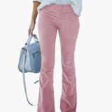 Phoebe | Women's High Waist Flare Trousers – Stylish Bell-Bottoms