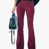 Phoebe | Women's High Waist Flare Trousers – Stylish Bell-Bottoms