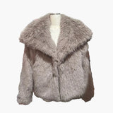 Eliza | Women's Elegant Faux Fur Jacket – Stylish Occasion Winter Coat