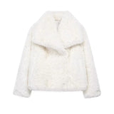 Eliza | Women's Elegant Faux Fur Jacket – Stylish Occasion Winter Coat
