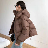 Lina | Women's Winter Down Jacket – Warm Quilted Puffer Coat