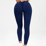 Sharon | Women's High Waisted Yoga Trousers – Elasticated Waistband